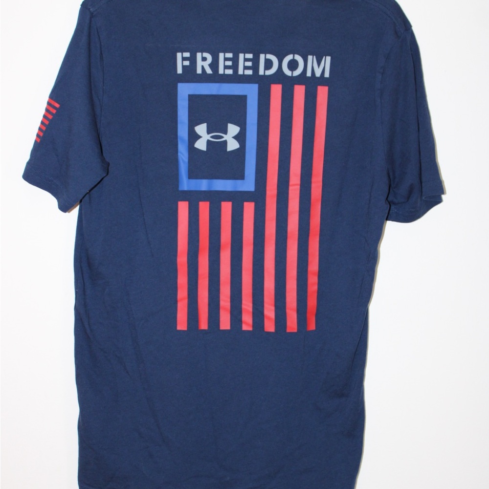 Under Armour Men's Navy Freedom T-Shirt
